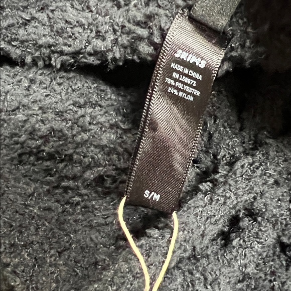 NWT SKIMS Cozy Knit Black Onyx Fleece Jogger - Picture 3 of 7